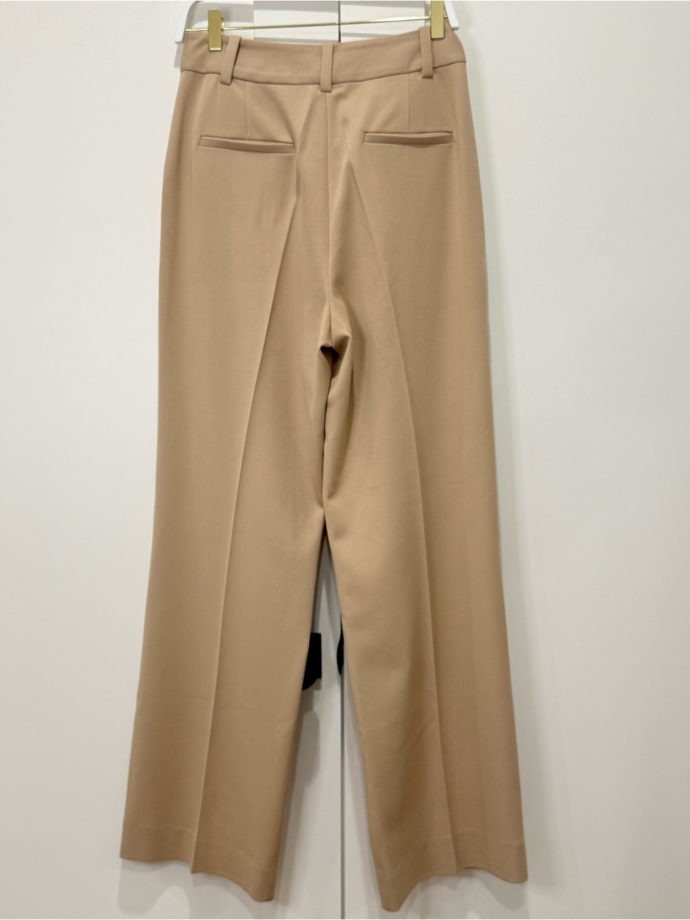 Favorite Daughter The Favorite Pant Size 8 Beige Wide Leg Minimal Work City Chic - Picture 8 of 13